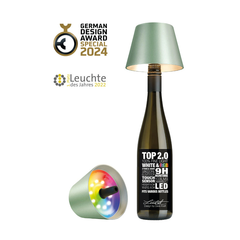 Flaschenleuchte TOP 2.0 RGBW