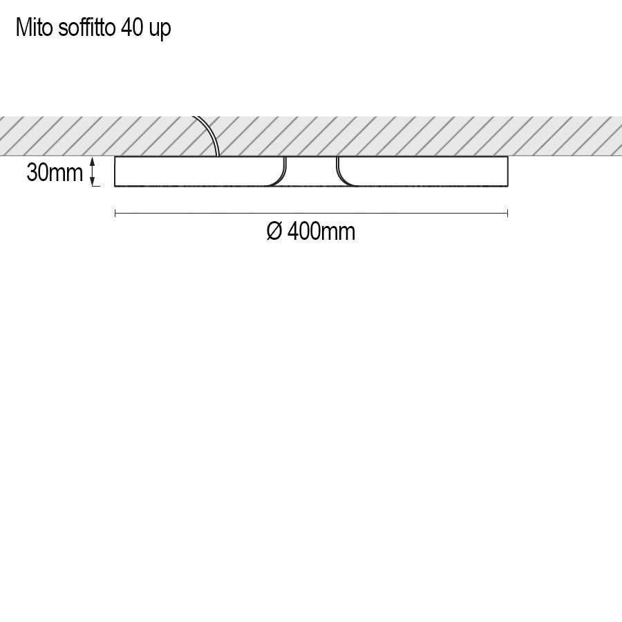 Mito soffitto 60 up >>air<< narrow