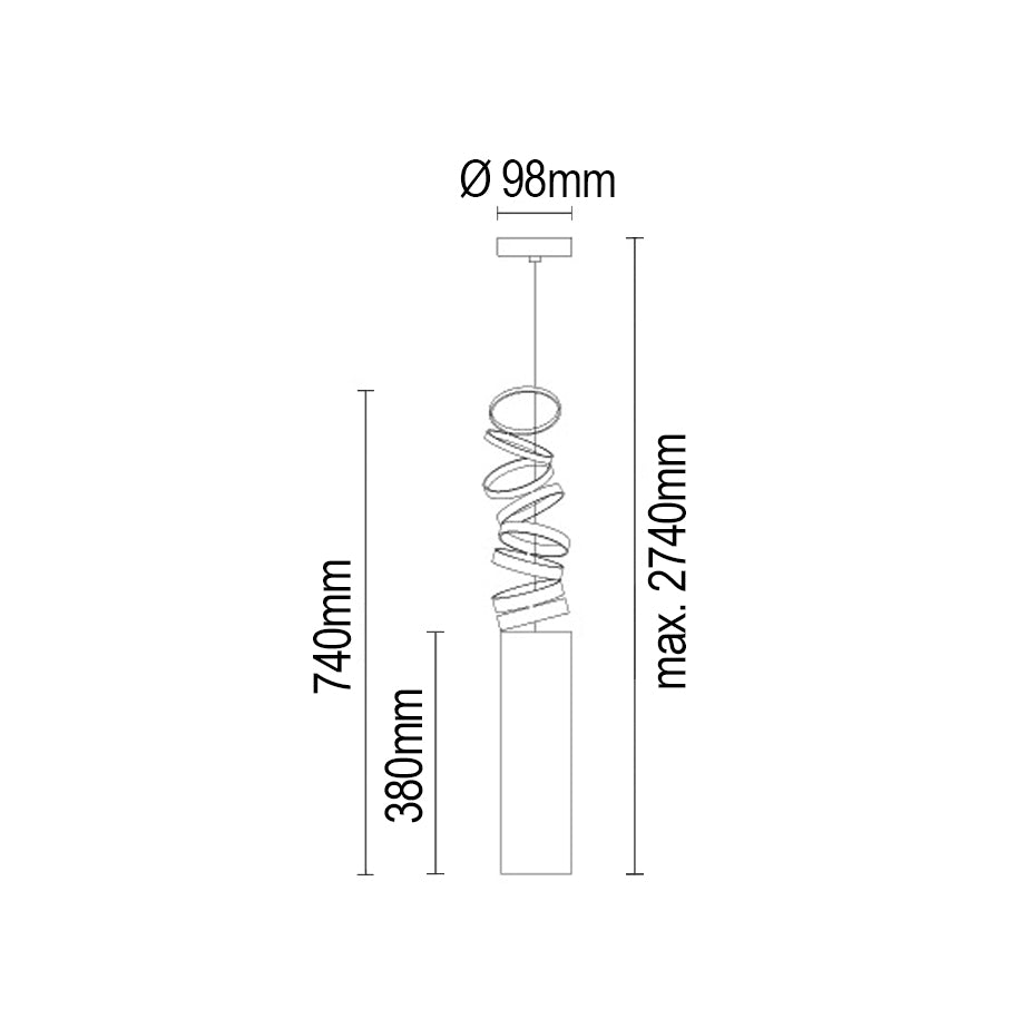 Decomposé Light Suspension