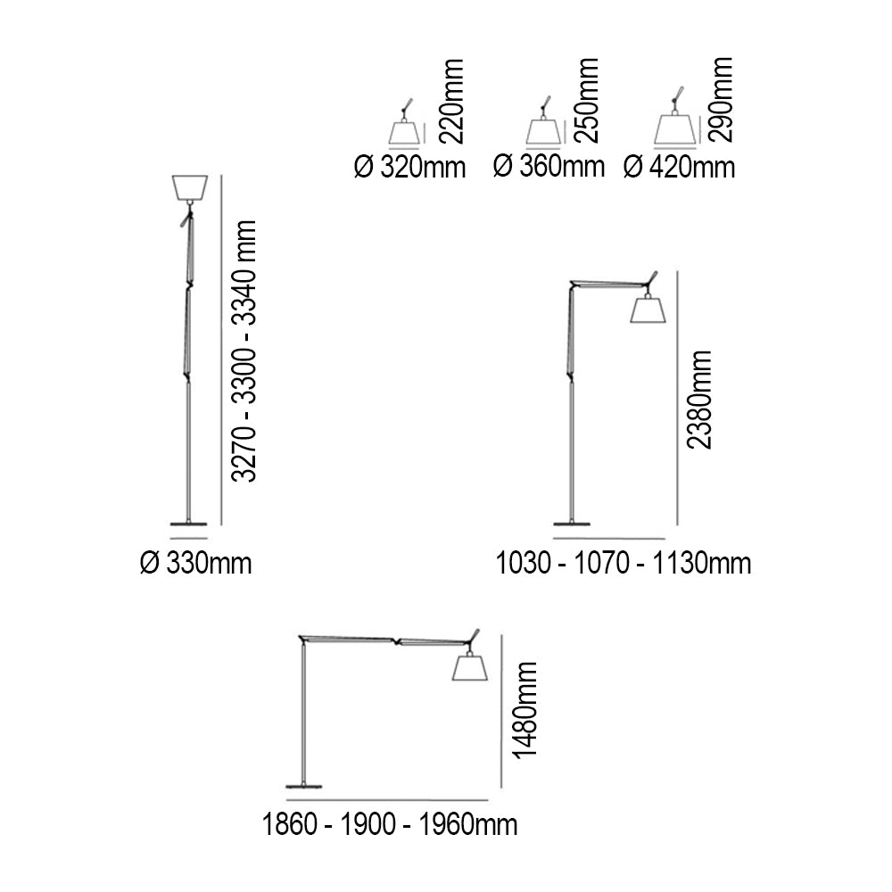 Tolomeo Mega Floor