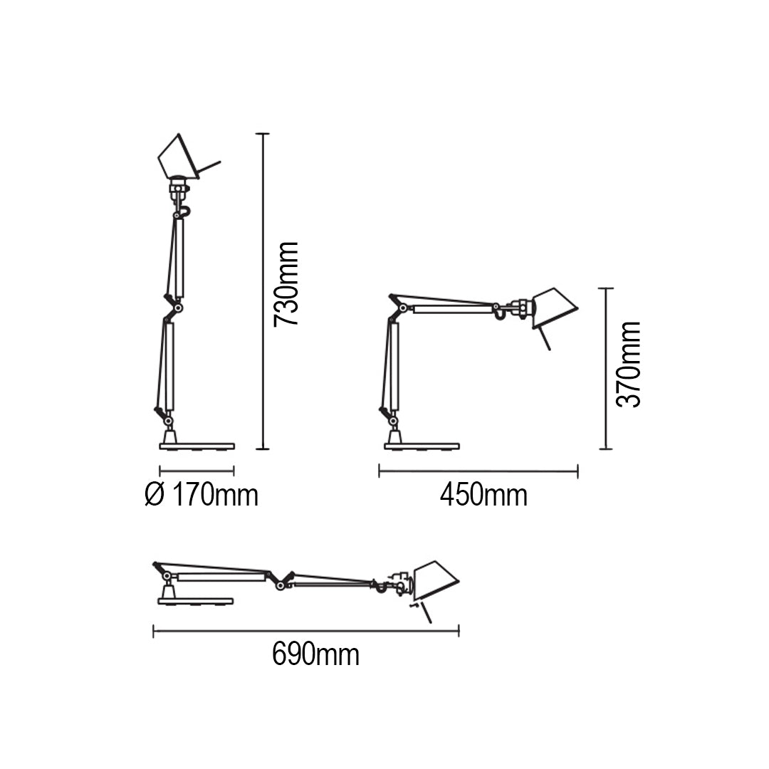 Tolomeo Micro Table