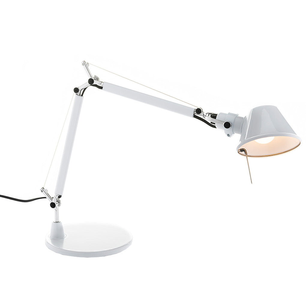 Artemide Tolomeo Micro Tischlampe GOLD ORANGE WEISS ROT ALUMINUM SCHWARZ